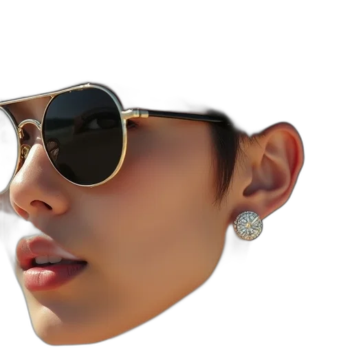 jewelry, face, crown, photorealistic transparent PNG cut-out