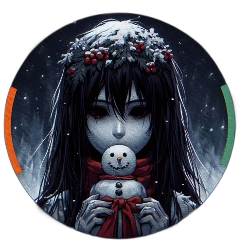 face, fantasy art, anime, concept art transparent PNG cut-out