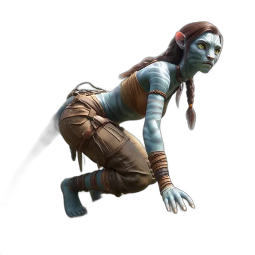 staff, weapon, creature, concept art transparent PNG cut-out