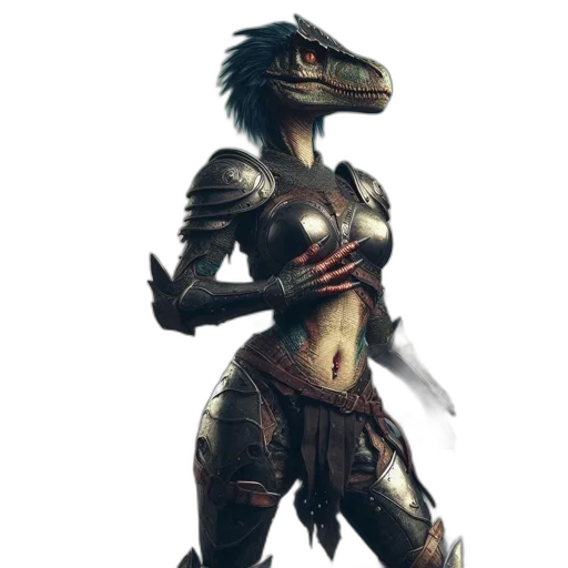 dragon, creature, animal, robot transparent PNG cut-out