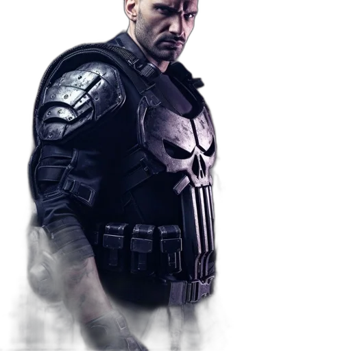 face, weapon, concept art, comic book art transparent PNG cut-out