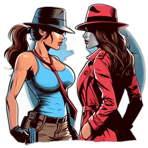 hat, comic book art, concept art, cartoon transparent PNG cut-out