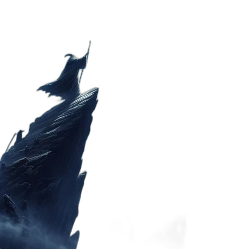 dragon, sword, weapon, creature transparent PNG cut-out