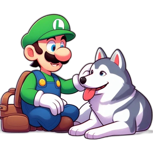 animal, pixel art, concept art, watercolor transparent PNG cut-out