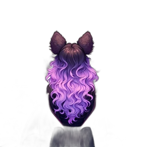 hair, mask, crown, dress transparent PNG cut-out