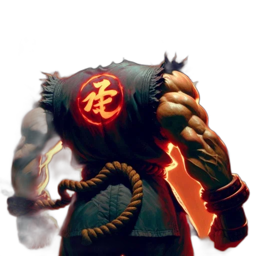 dragon, mask, staff, weapon transparent PNG cut-out