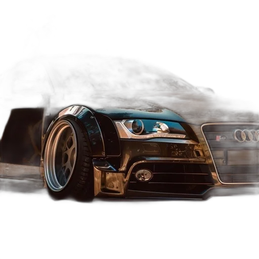 car, concept art, photorealistic, fantasy art transparent PNG cut-out