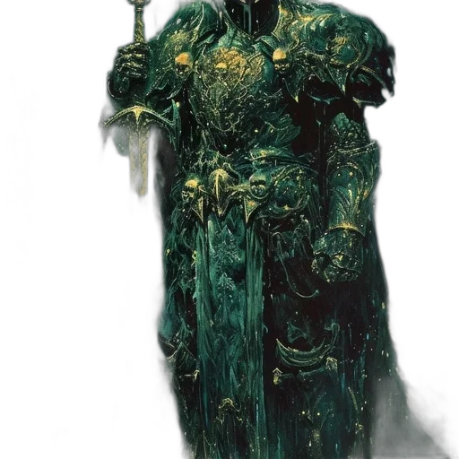 mask, creature, staff, sword transparent PNG cut-out