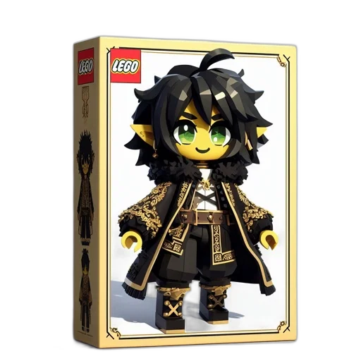 fantasy art, concept art, 3d render, lego transparent PNG cut-out