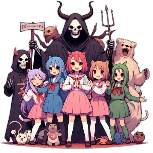 staff, mask, animal, creature transparent PNG cut-out