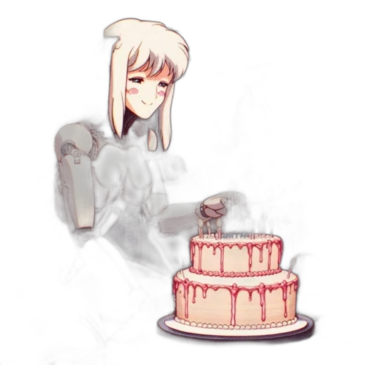 robot, staff, food, weapon transparent PNG cut-out