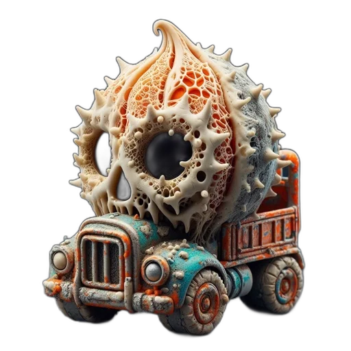 car, creature, weapon, robot transparent PNG cut-out