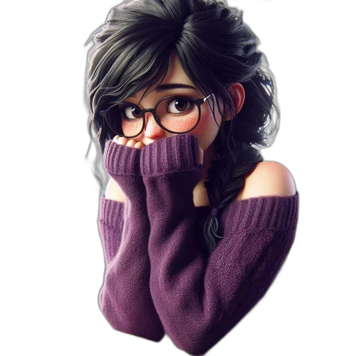 face, jacket, dress, mask transparent PNG cut-out