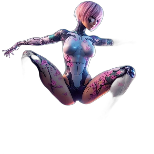 robot, creature, dress, concept art transparent PNG cut-out