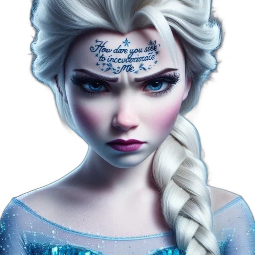 face, fantasy art, comic book art, concept art transparent PNG cut-out