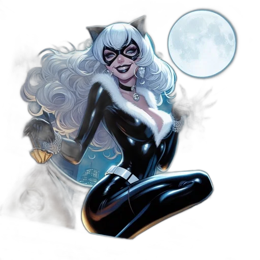 comic book art, concept art, fantasy art, cartoon transparent PNG cut-out