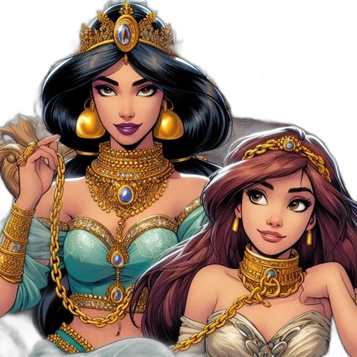 jewelry, crown, fantasy art, comic book art transparent PNG cut-out