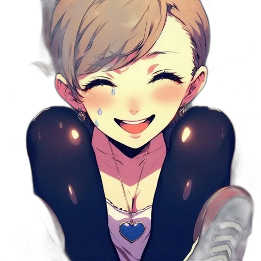 face, anime, cartoon, watercolor transparent PNG cut-out