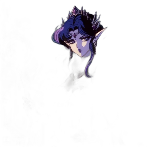 crown, staff, dragon, creature transparent PNG cut-out