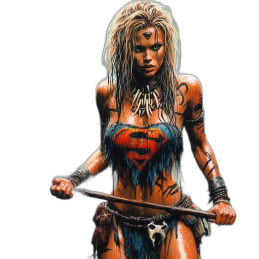 comic book art, concept art, fantasy art, pixel art transparent PNG cut-out