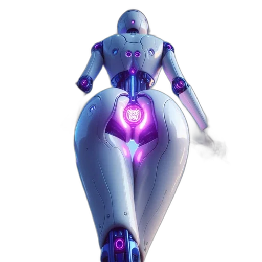 robot, weapon, jewelry, creature transparent PNG cut-out
