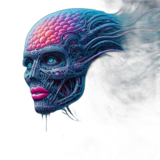 mask, robot, creature, face transparent PNG cut-out
