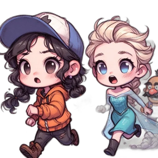 watercolor, cartoon, pixel art, concept art transparent PNG cut-out