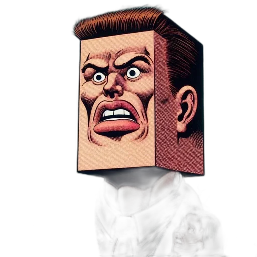face, robot, mask, jacket transparent PNG cut-out
