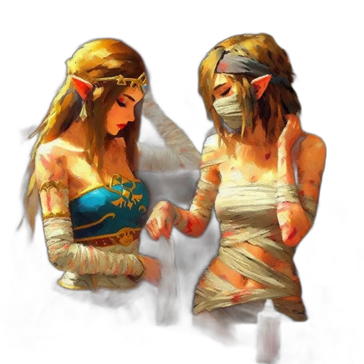 mask, dress, weapon, concept art transparent PNG cut-out