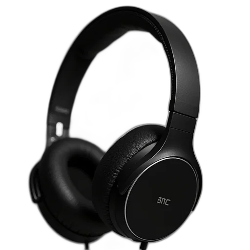 3d render, anc, headphones, active transparent PNG cut-out