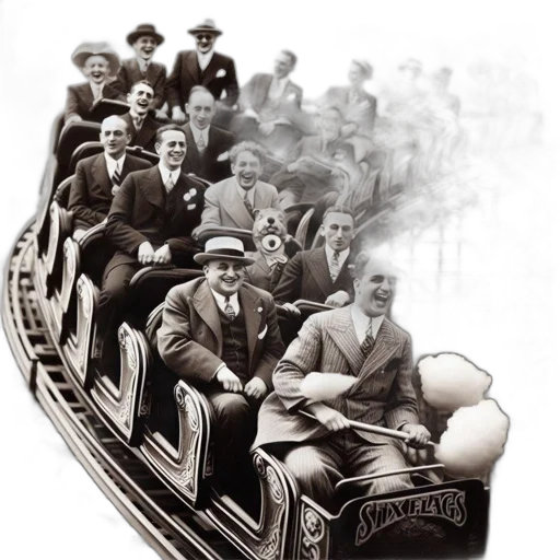 car, hat, concept art, city street transparent PNG cut-out