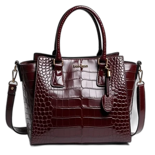 new, ladies, crocodile, pattern transparent PNG cut-out