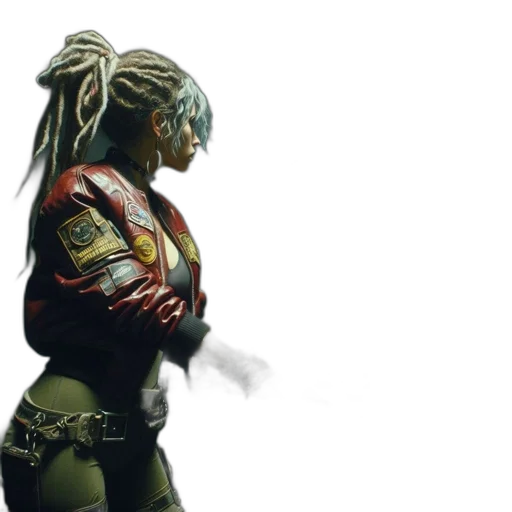 robot, weapon, concept art, cyberpunk transparent PNG cut-out