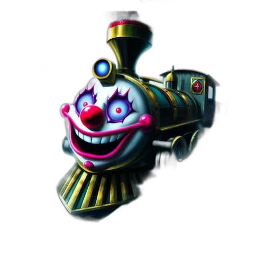 weapon, car, mask, creature transparent PNG cut-out