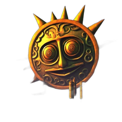 staff, mask, crown, jewelry transparent PNG cut-out