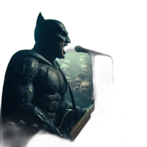 mask, concept art, comic book art, 3d render transparent PNG cut-out