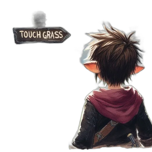 concept art, fantasy art, watercolor, comic book art transparent PNG cut-out