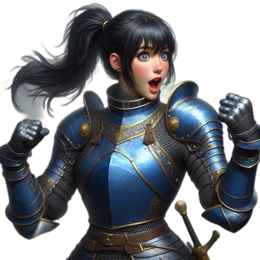 sword, weapon, face, fantasy art transparent PNG cut-out
