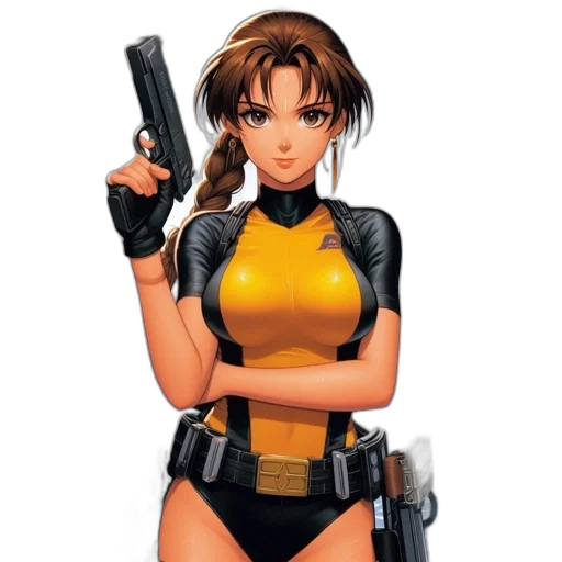 weapon, pixel art, comic book art, concept art transparent PNG cut-out