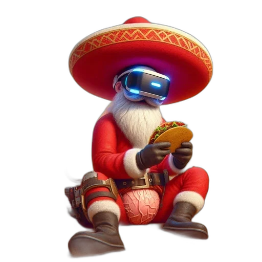 robot, food, weapon, hat transparent PNG cut-out