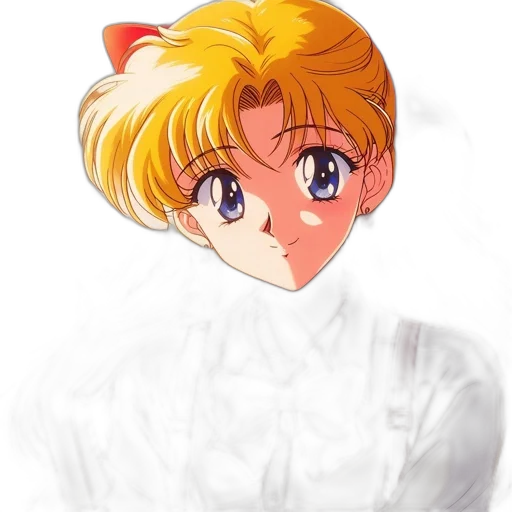 staff, face, anime, pixel art transparent PNG cut-out