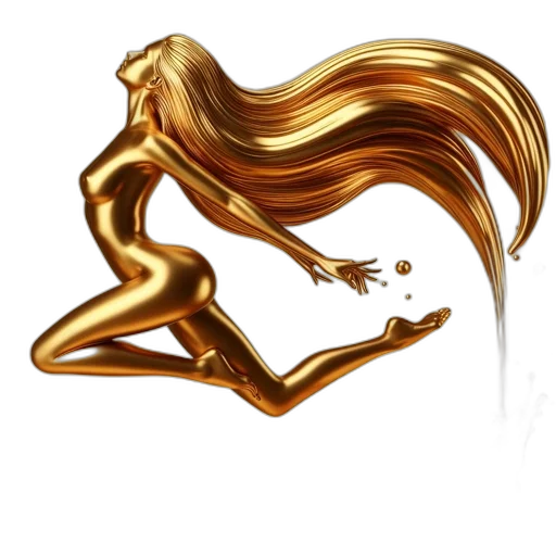 hair, jewelry, staff, concept art transparent PNG cut-out