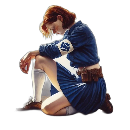 jacket, dress, concept art, comic book art transparent PNG cut-out