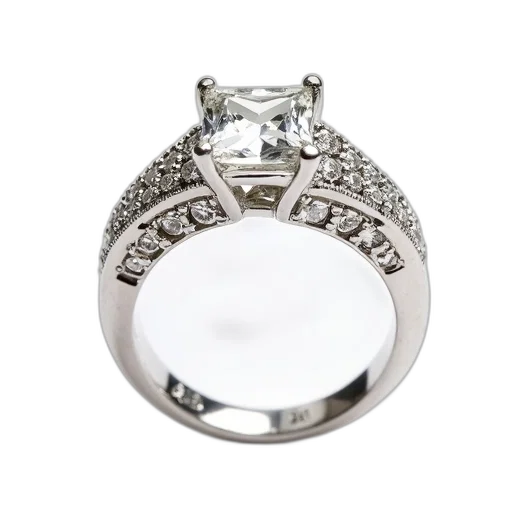 jewelry, crown, silver, ring transparent PNG cut-out