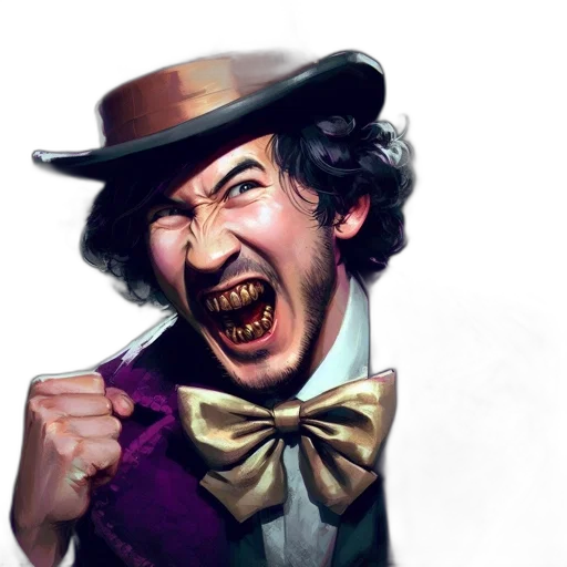 face, hat, staff, mask transparent PNG cut-out