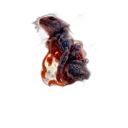 hair, dragon, creature, animal transparent PNG cut-out