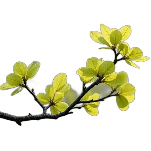 tree, flower, crown, staff transparent PNG cut-out