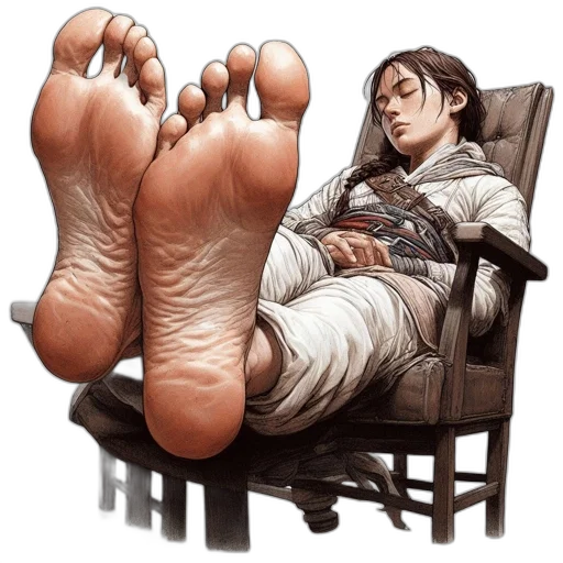 shoes, comic book art, concept art, photorealistic transparent PNG cut-out