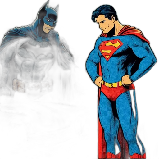 comic book art, concept art, cartoon, 3d render transparent PNG cut-out
