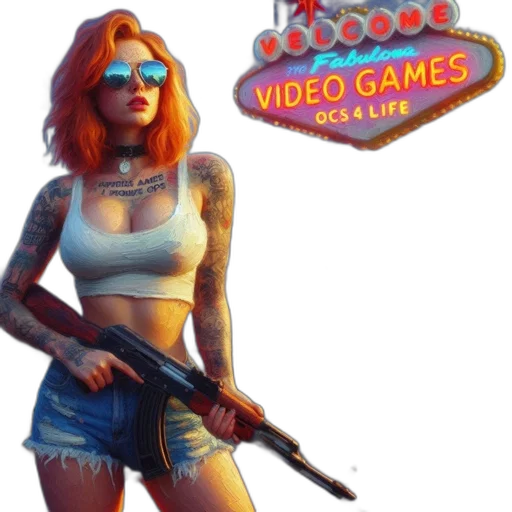 weapon, staff, concept art, cyberpunk transparent PNG cut-out